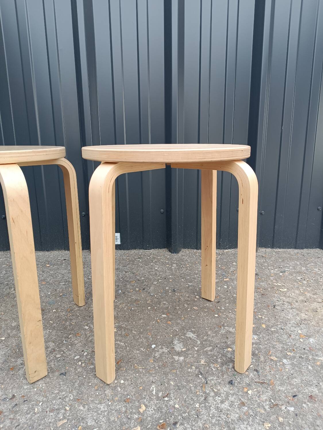 Pair of frosta stools 1990