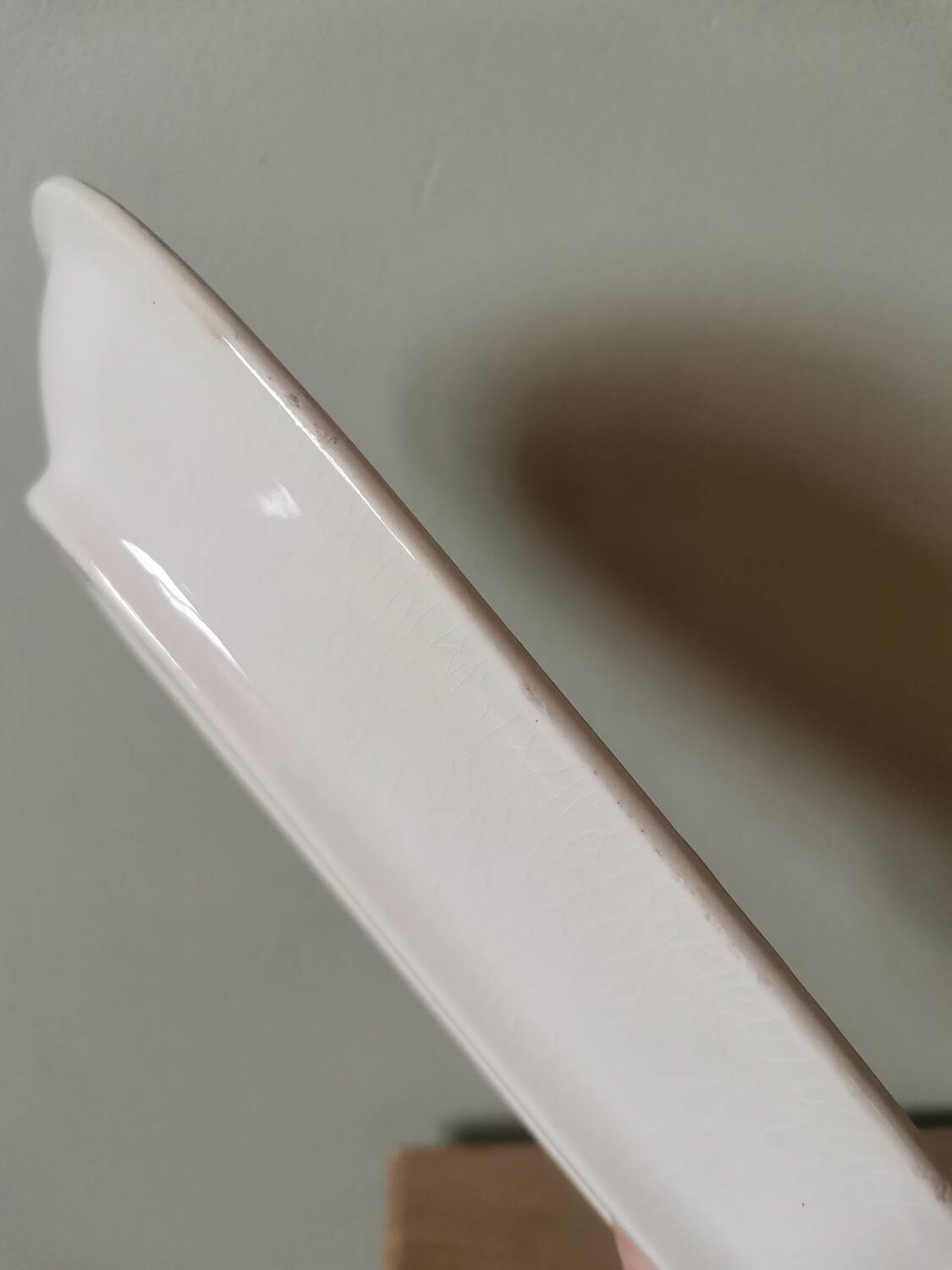 Vintage phlox ceramic soap dish K&G Lunéville France art nouveau flower pattern