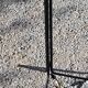 Vintage floor lamp from the 50s in metal and brass 4 flexible lights with tripod base