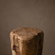 CLEO stool in hand-carved solid recycled teak