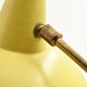 Lampe de bureau vintage jaune citron