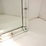 Mirror Czechoslovakia circa 1900 25x50cm
