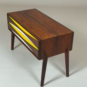 Palisander beside chest by Niels Clausen for N.C. Møbler