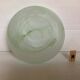 Green glass pâte de verre pocket ashtray H