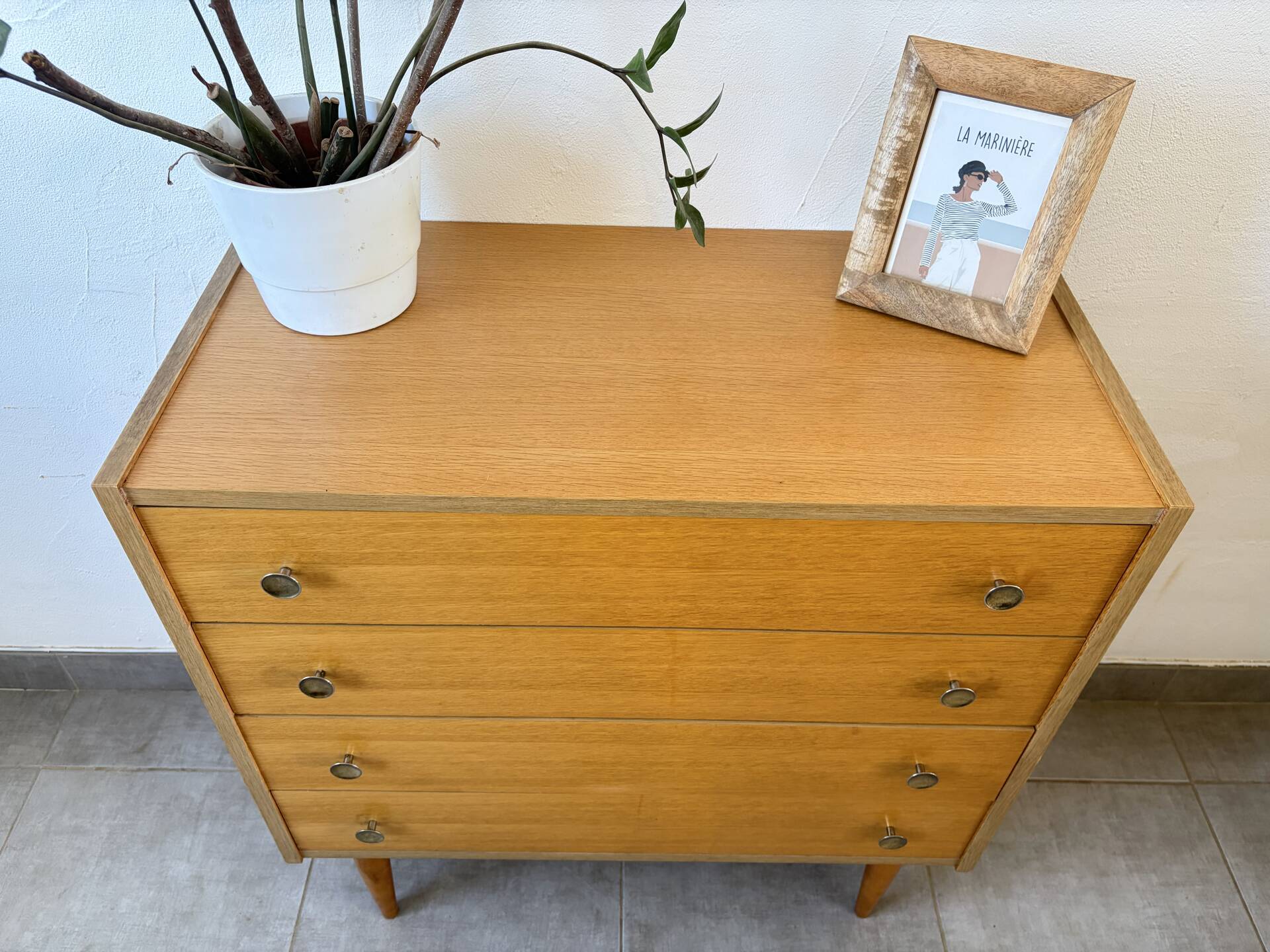 Vintage Scandinavian commode from the 1960s.
