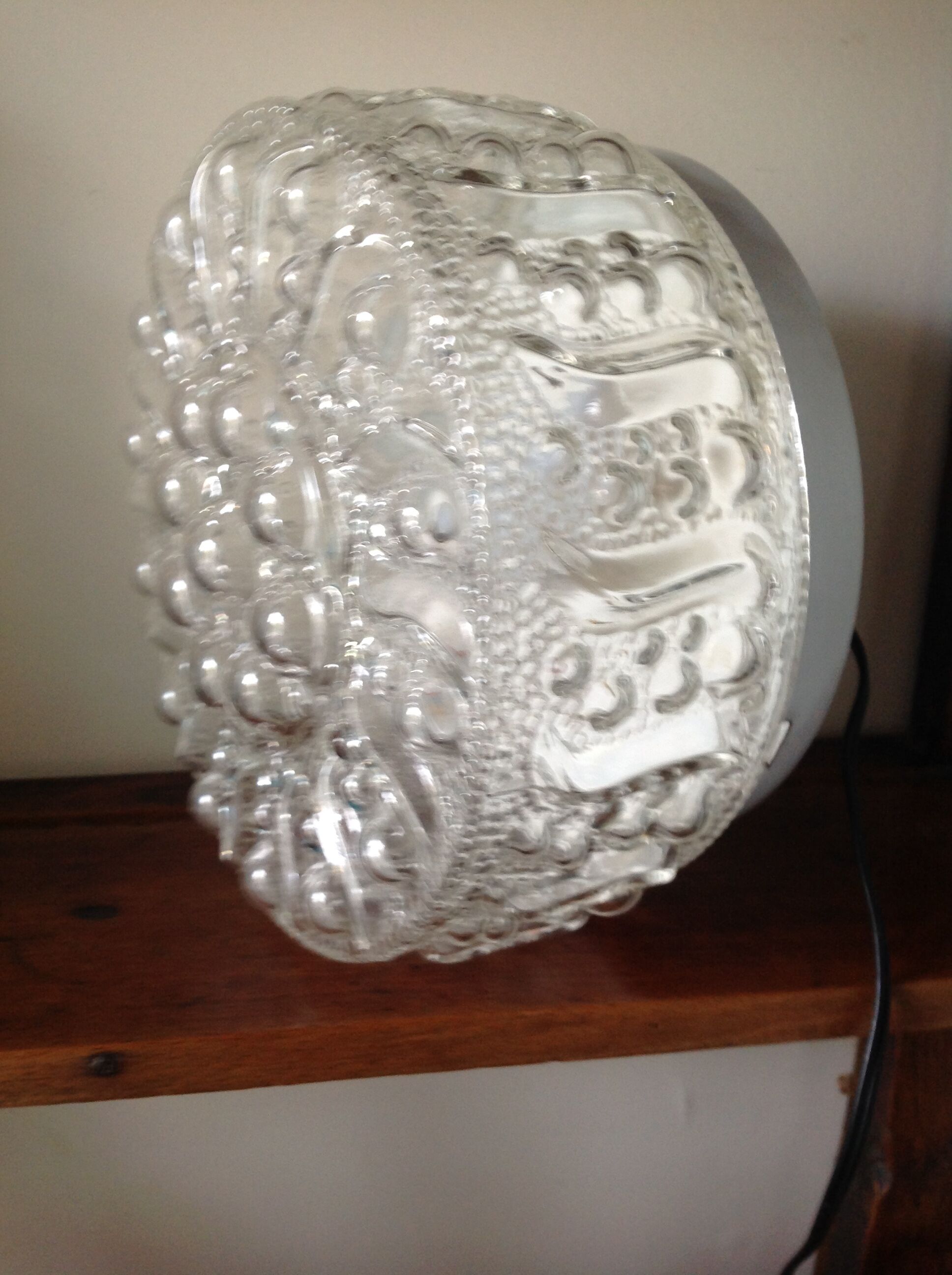 Ceiling lamp or vintage wall lamp, from the 50s