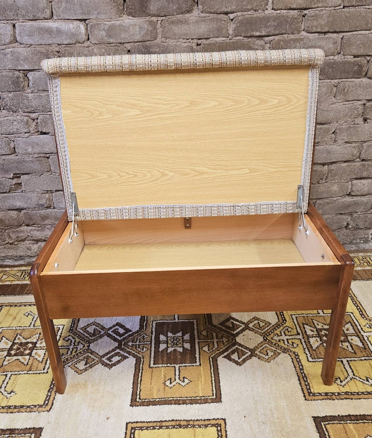 Scandinavian design bench 1970