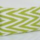 12" x 20" zig zag design ikat