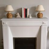 Pair of bedside lamps