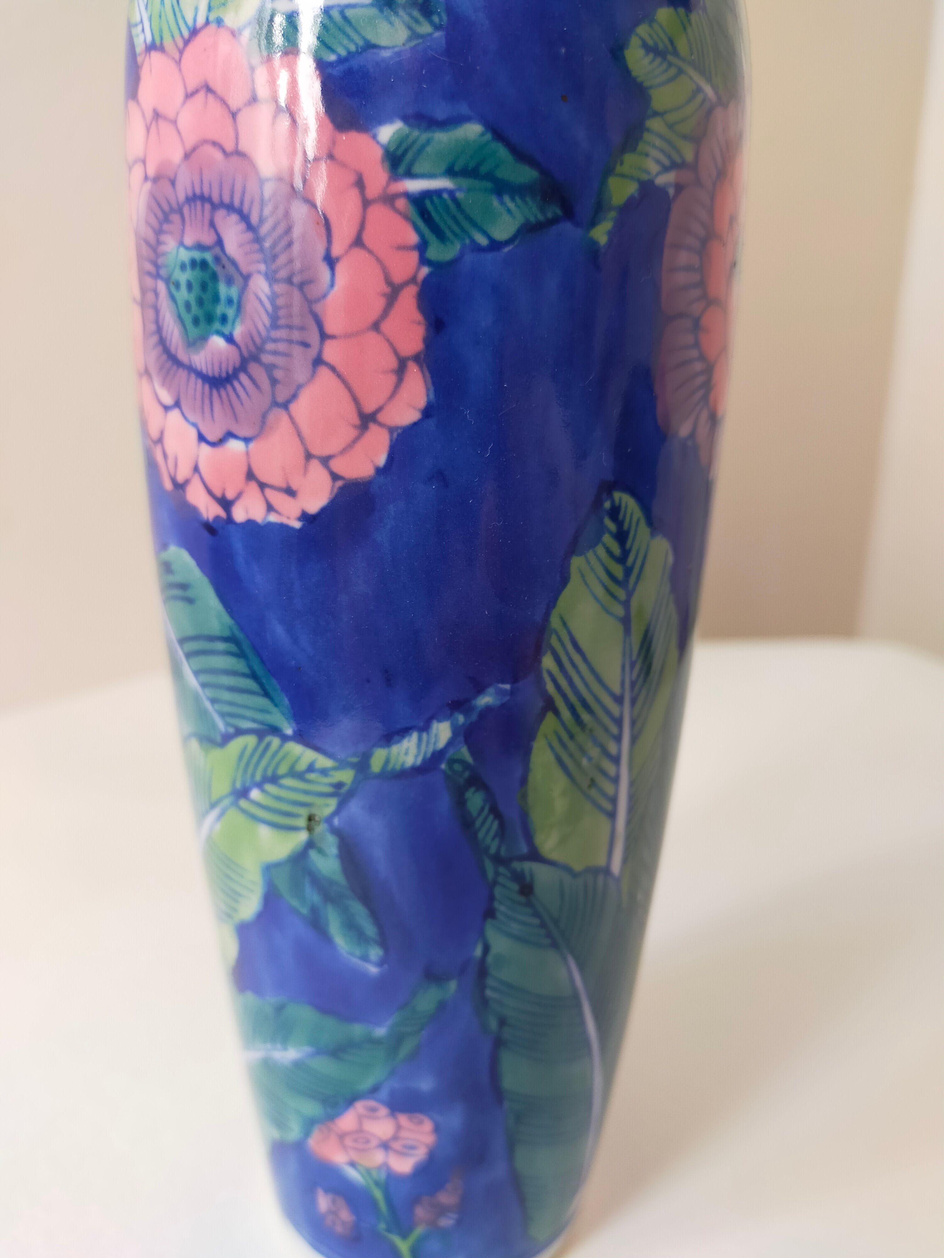 Japanese vase in bloom
