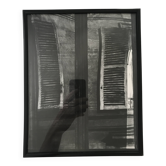 Rosine nusimovici, sans titre (fenêtres), 1976. tirage argentique nb