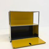 USM Haller cabinet in yellow