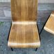 Suite de 4 chaises design Drabert Allemagne 1970 vintage scandinaves