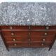 Mahogany 18th century Dresser Louis XVI by Jean Popsek