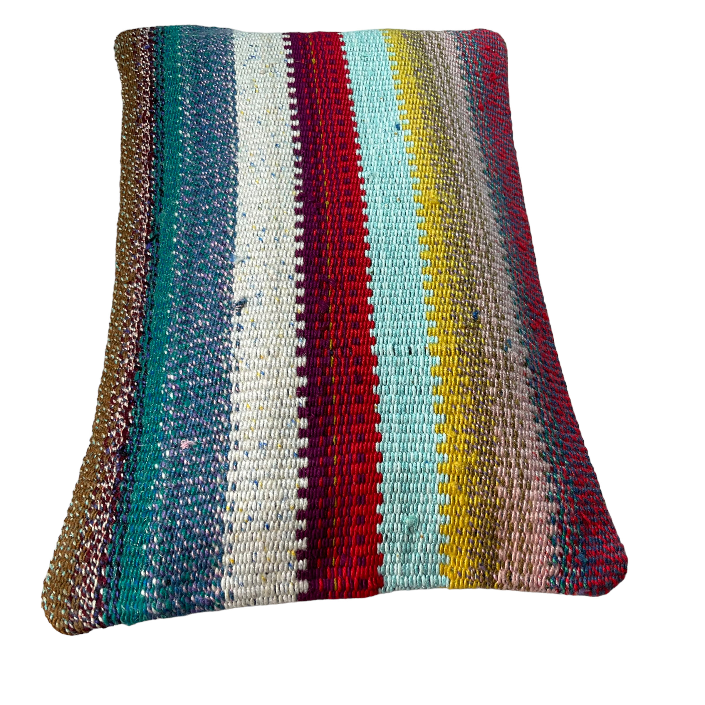 Vintage turkish kilim cushion cover, 30 x 50 cm