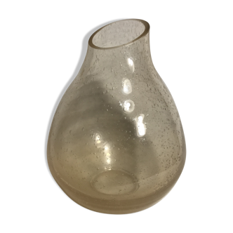 Old bubble glass vase 70