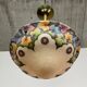 Hand-painted glass lamp Art Nouveau