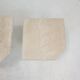 Set of 3 italian travertine coffee or side tables, 1980s