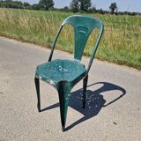 Lot de 8 chaises Multipl's années 50 par Joseph Mathieu