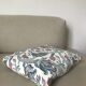 Duo de coussins vintage, tissus anglais