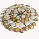 Mid-Century Enameled Metal Wall Sculpture, France, Circa 1965-1975
