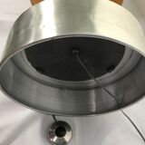 70s aluminum floor lamp