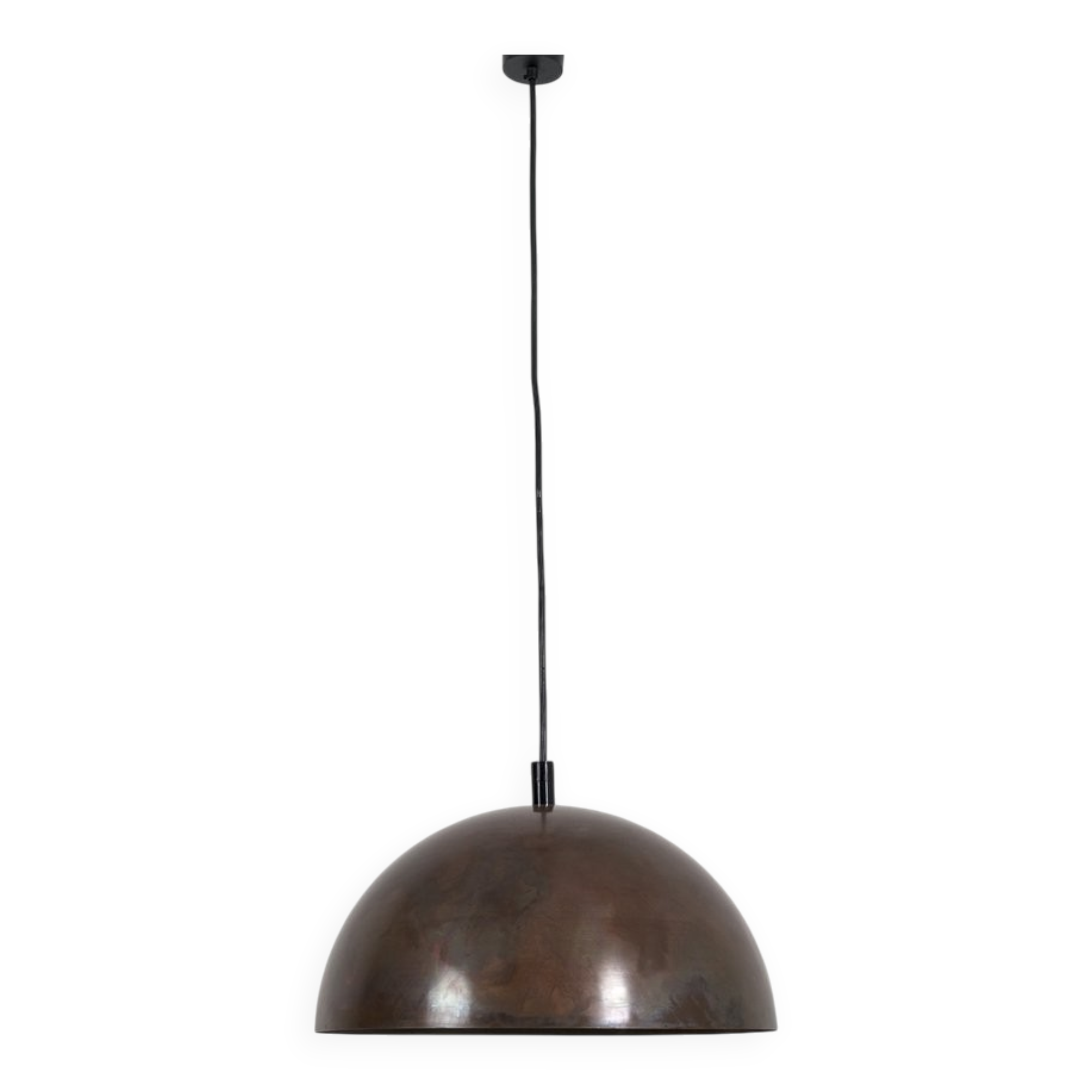 Suspension en laiton doré vintage