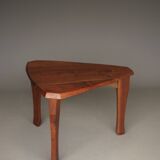 Anthroposophical Organic Coffee Table in walnut, 1950s