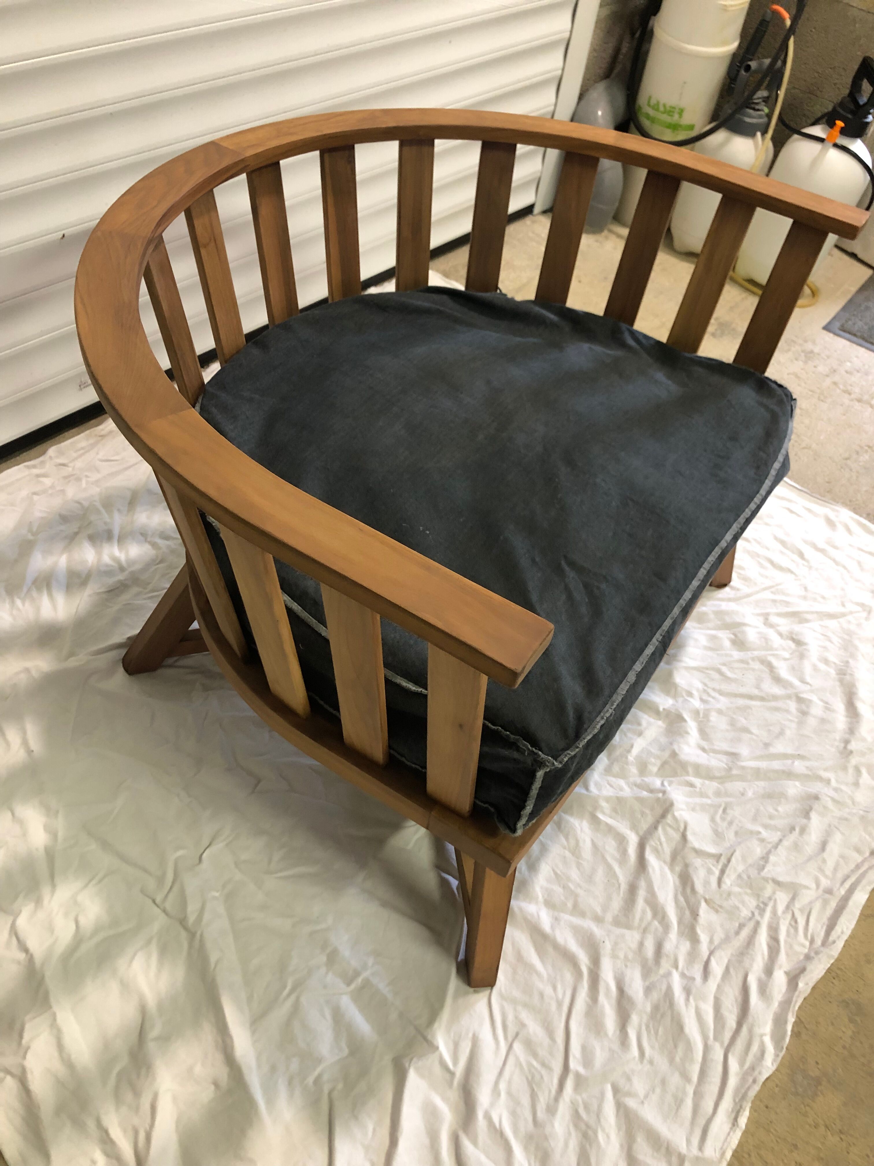 Armchair gervasoni gray