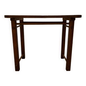 Wooden coffee table