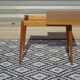 Scandinavian portfolio table model "half-century" by SAM