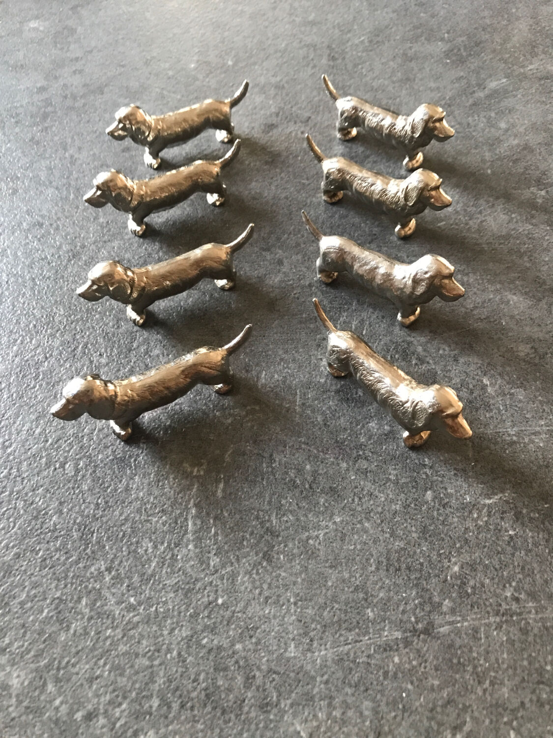 Dachshund knife holders