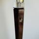 Art Deco floor lamp in wood and chromed metal – 1930s