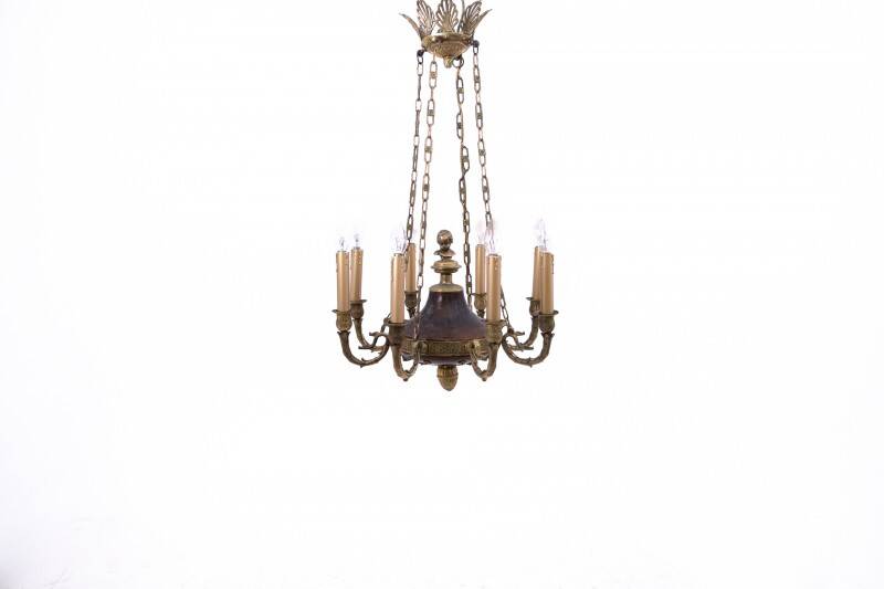 Lampe, Europe occidentale, vers 1920.