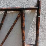 Vintage rattan headboard 2 seats 155 x 140 cm