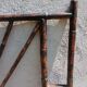 Vintage rattan headboard 2 seats 155 x 140 cm
