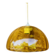 Amber glass pendant from the 1970s.