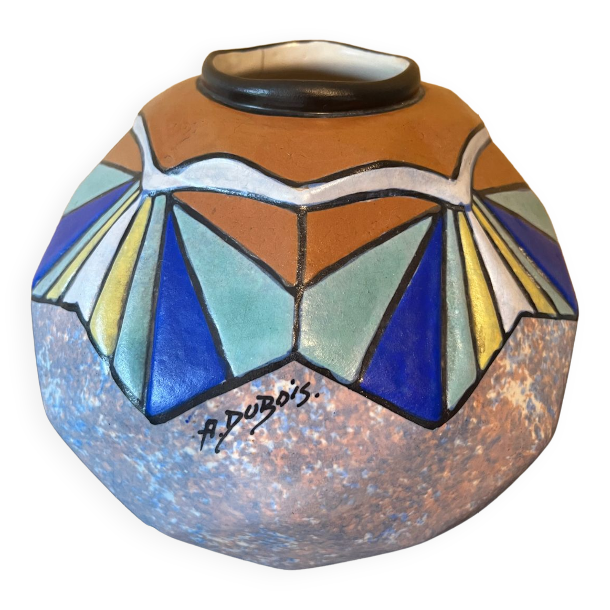 Ceramic vase A Dubois year 30