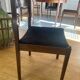 Vintage rosewood table and chair set