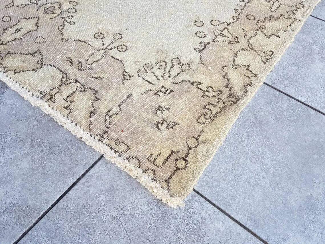 Tapis oushak anatolien beige