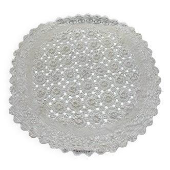 Nappe ronde crochète