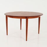 Round folding table, 1970s design