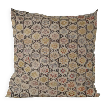 Housse de coussin kilim vintage 84x84 cm