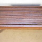 Old Burmese teak bench