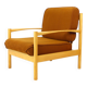 Fauteuil lounge élégant en chêne, Tchécoslovaquie, années 1960, 4 exemplaires disponibles