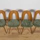 Chaises de salle à manger par Antonín Šuman pour Tatra, années 1960, lot de 4