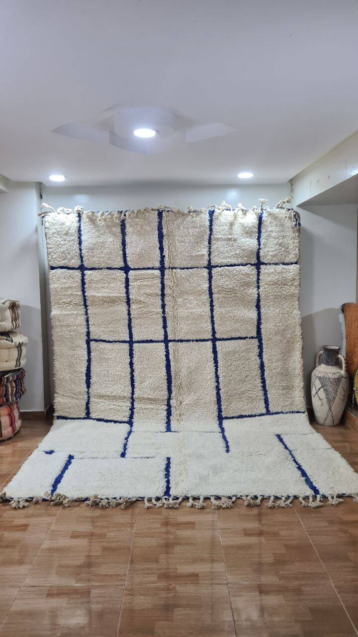 Handmade Beni Ouarain rug 300x200 cm