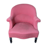 Fauteuil crapaud époque Napoléon III