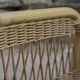 Pair of wicker bedsides