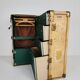 1930s wardrobe steamer trunk by Hartmann – goat skin chest